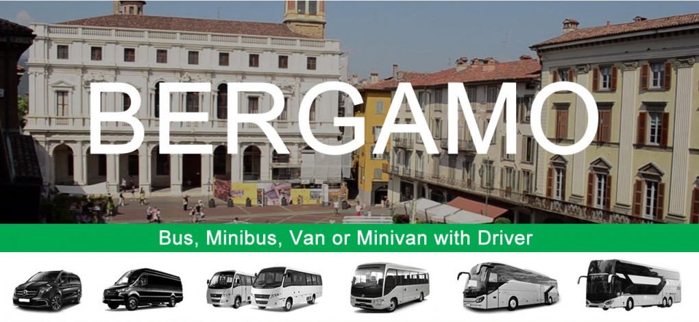 Aluguel de ônibus de Bérgamo com motorista - Reserva online