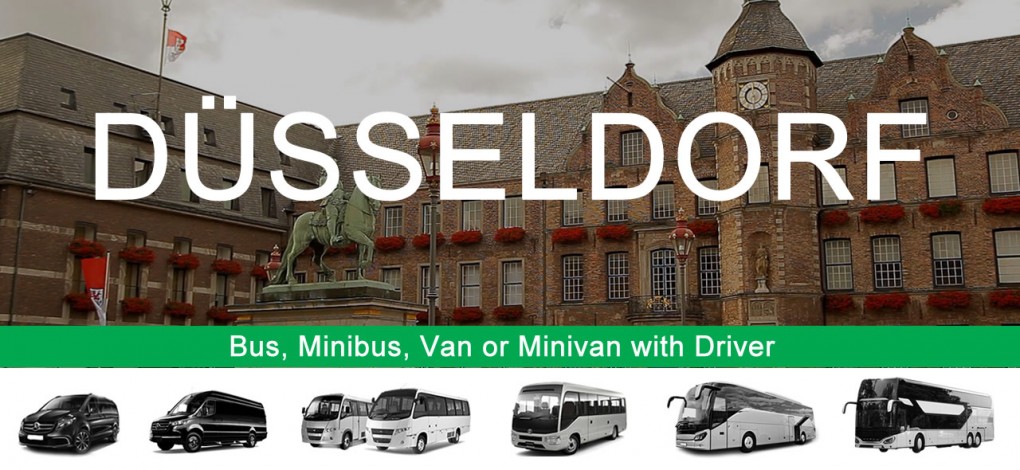 Dusseldorf bus rental with driver - Online booking 