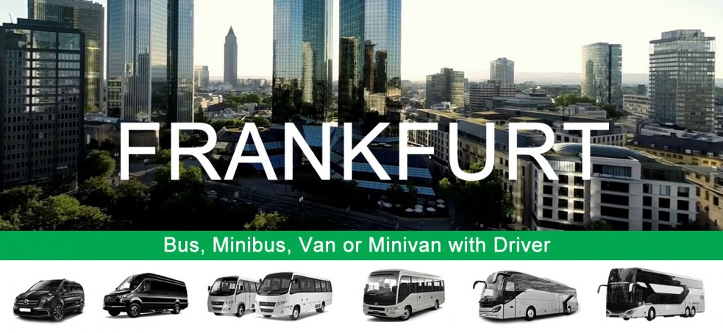 Frankfurt bus rental with driver - Online booking