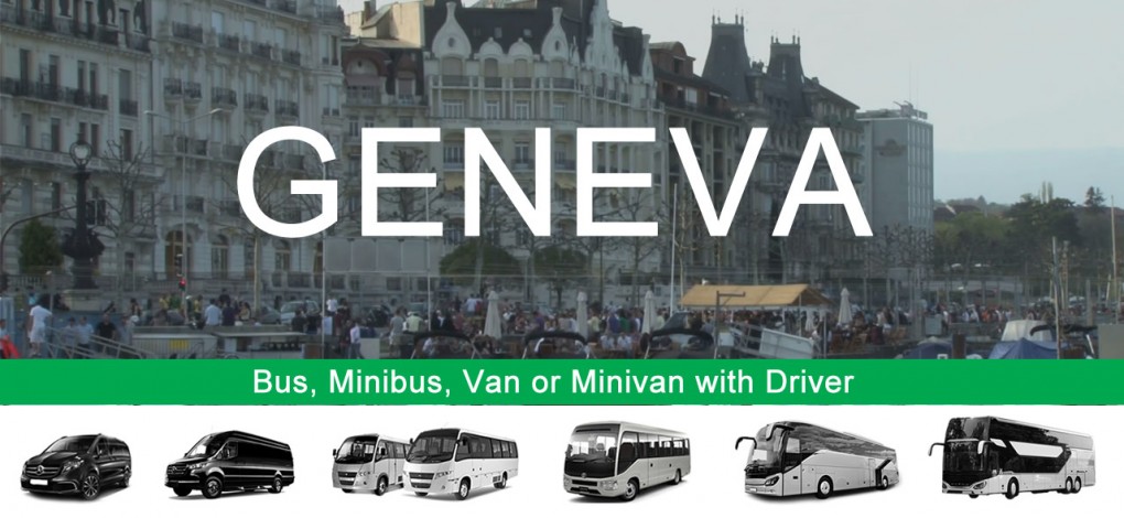 Geneva bus rental with driver - Online booking