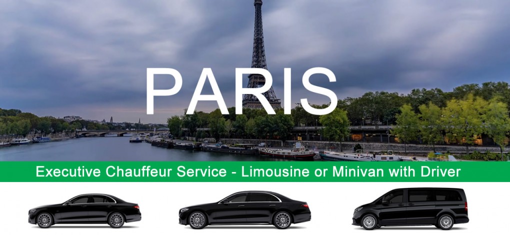Paris Chauffeur service - Limousine with driver