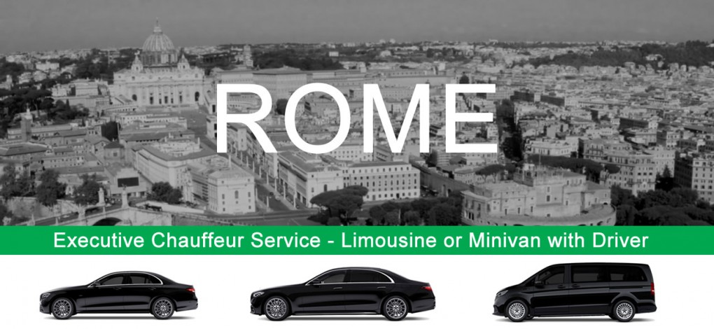 خدمة السائق الخاص في روما - ليموزين مع سائق