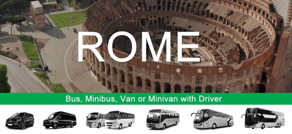 Prenájom autobusu Rím s vodičom - online rezervácia
