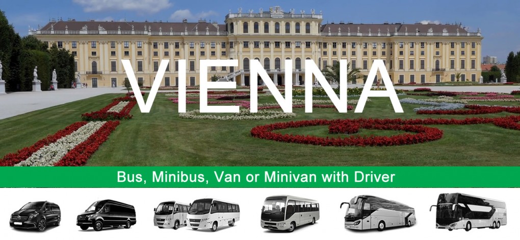 운전 기사와 비엔나 버스 렌탈 - 온라인 예약